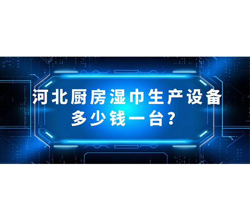 河北廚房濕巾生產(chǎn)設(shè)備多少錢(qián)一臺(tái)？